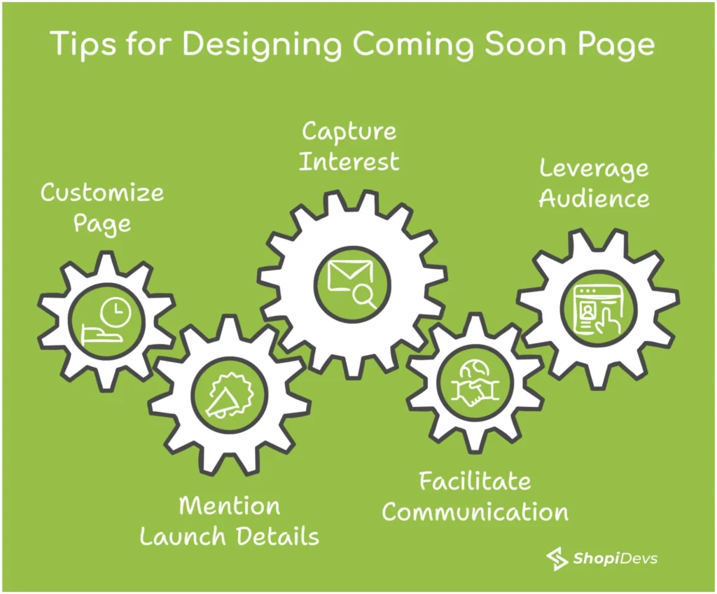 Tips for Designing Coming Soon Page