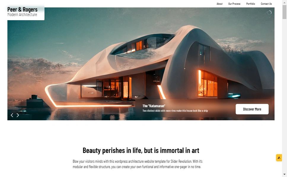 Architecture Website Template