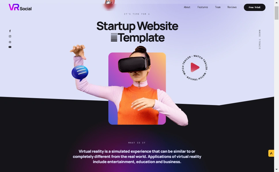 Startup Website