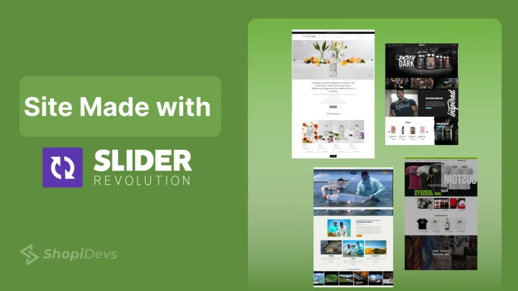 Site Made With Slider Revolution