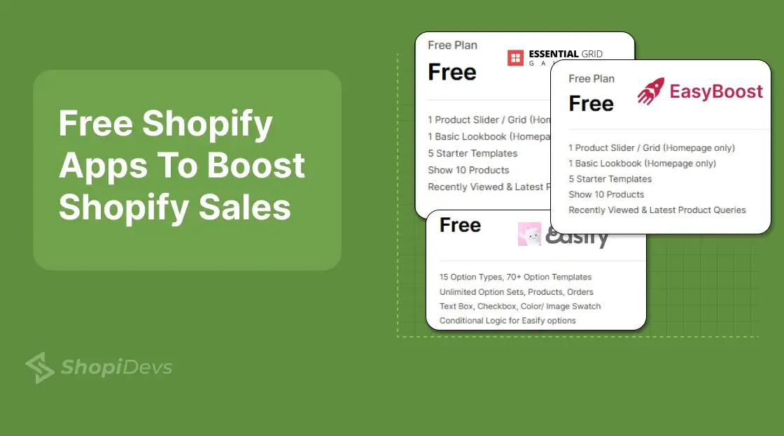 free apps for shopify that boost sales