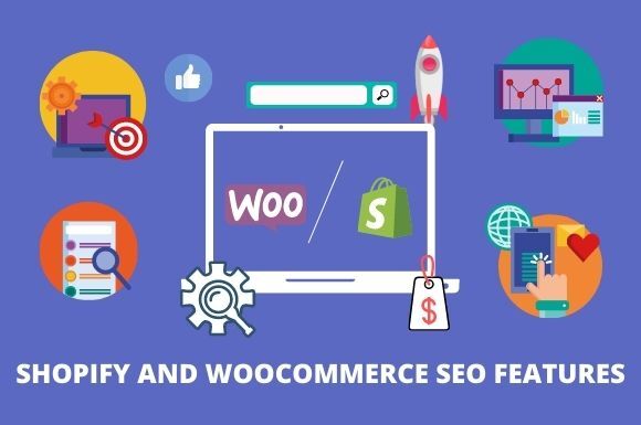 shopify and woocommerce seo features