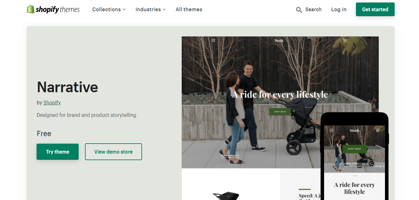narrative-shopify-themes-free