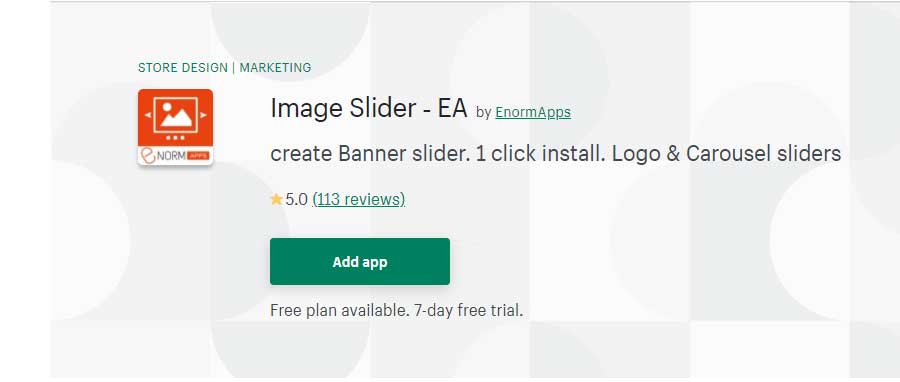 Image slider EA