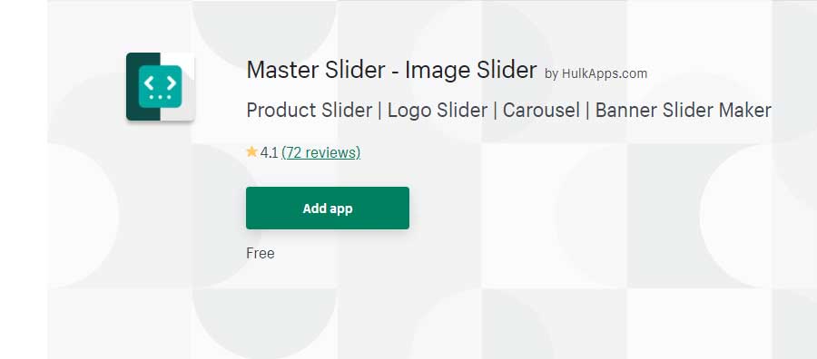 Master slider image