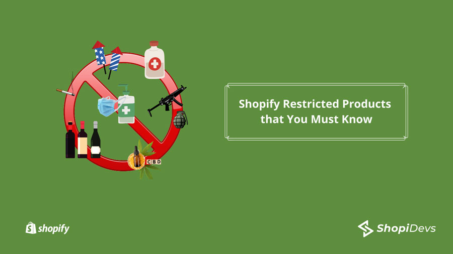 Shopify restricted products