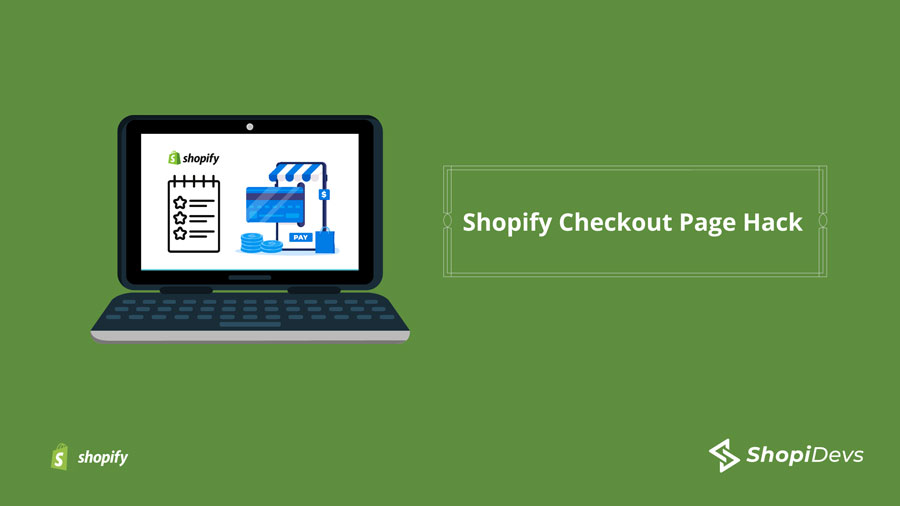 Shopify checkout page hack