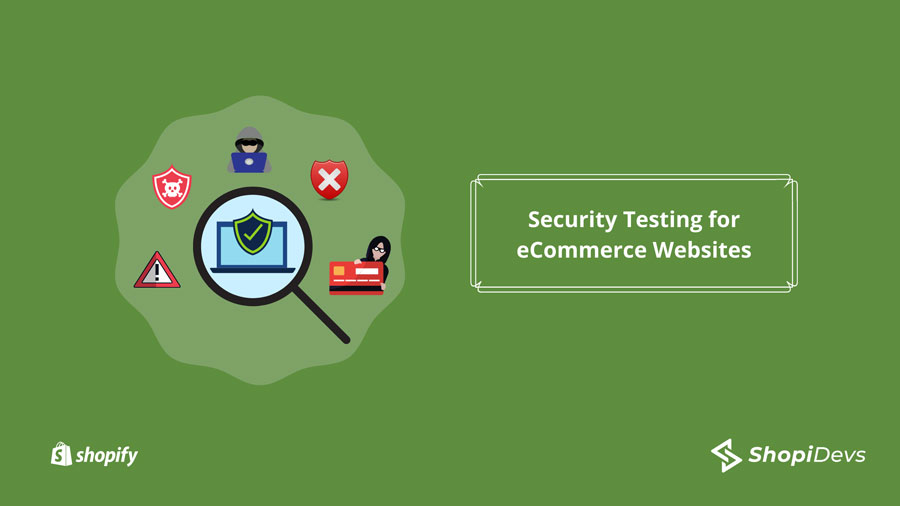 Security testing for ecommerce websites