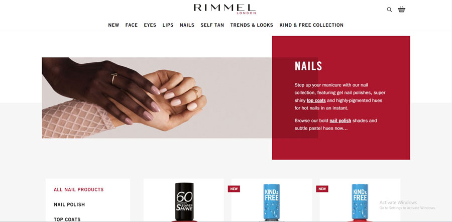 rimmel shopify beauty stores