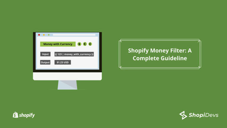 Shopify Money Filter: A Complete Guideline in 2025