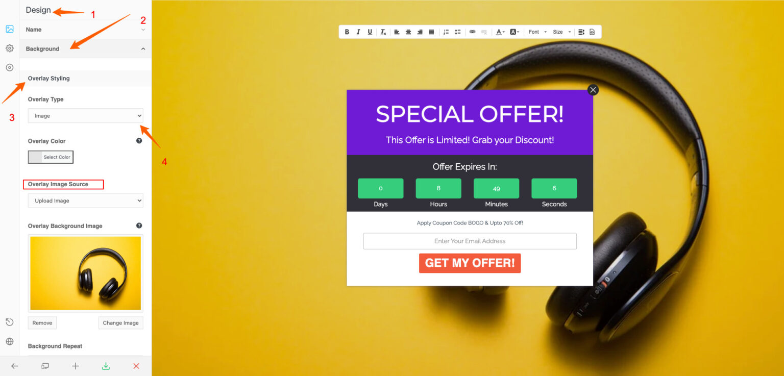 how-to-set-a-background-image-for-overlay-in-convertica-shopidevs