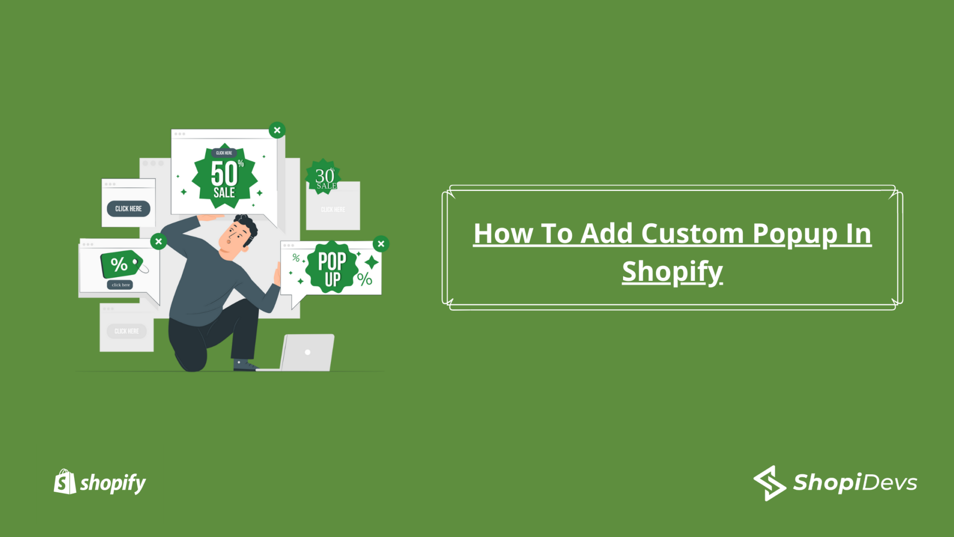 How To Add Custom Popup In Shopify