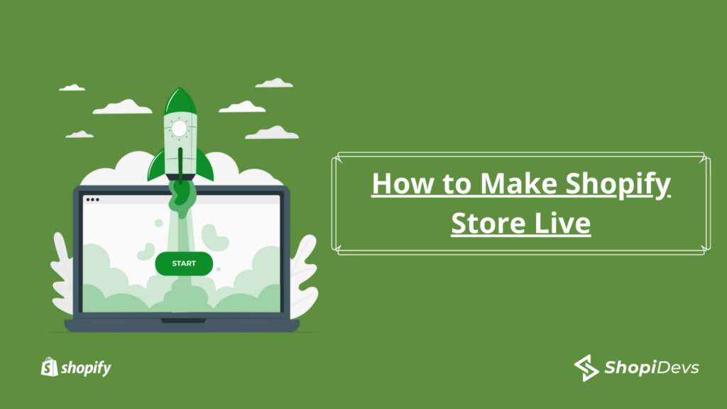 How to Make Shopify Store Live