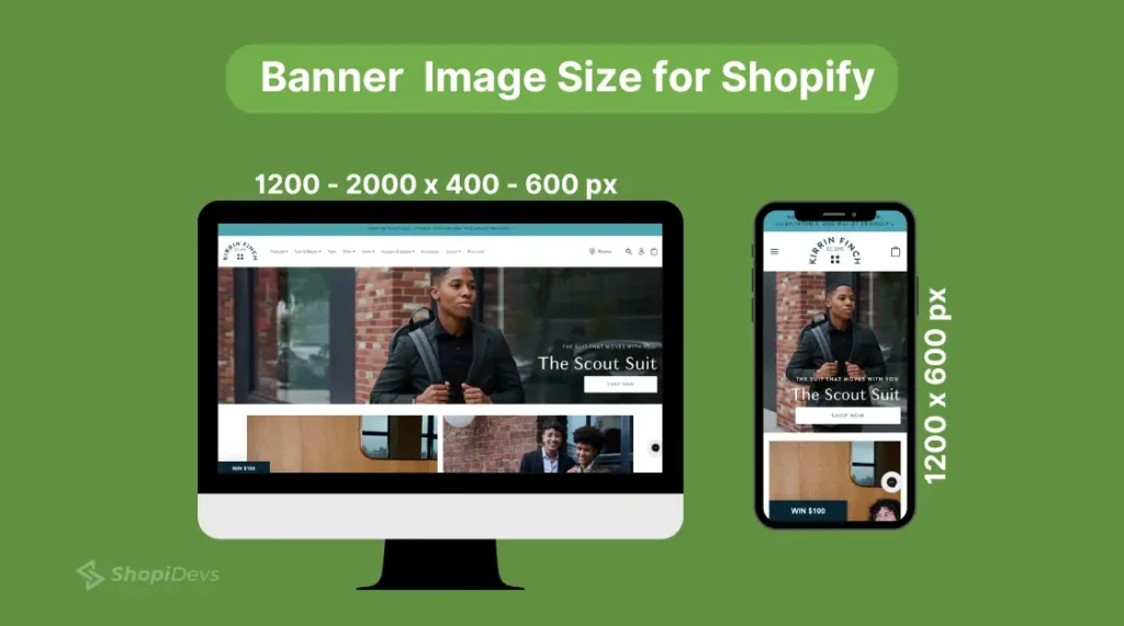 Best banner Image Size for Shopify