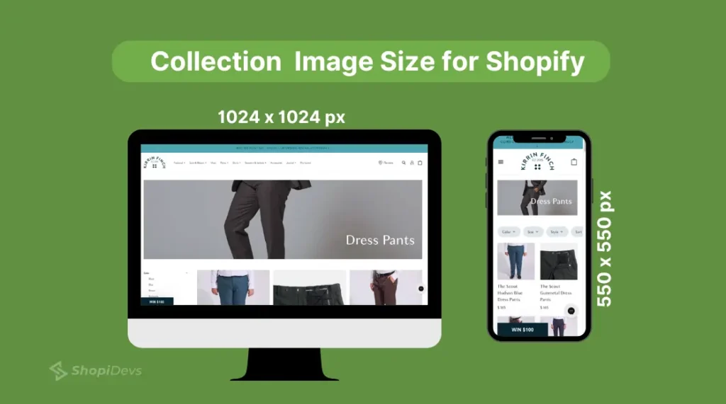 Best collection Image Size for Shopify