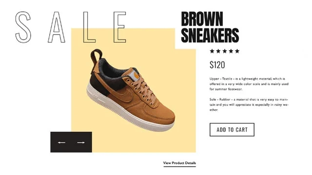 Example of Shopify Banners (Breakdown - Case Study) image source Slider Revolution