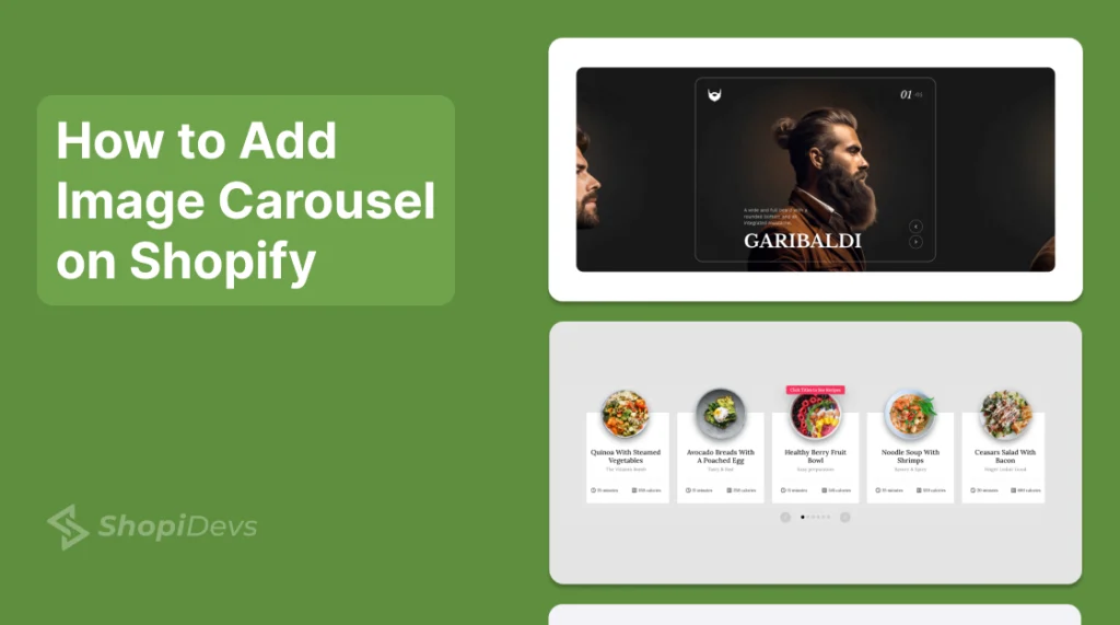 Featured image for the blog about How to Add Image Carousel on Shopify