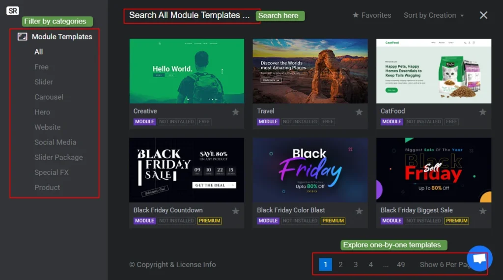 explore all sale banner templates on slider revolution