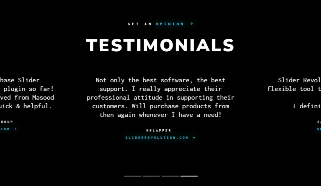 zen technology shopify testimonial slider template