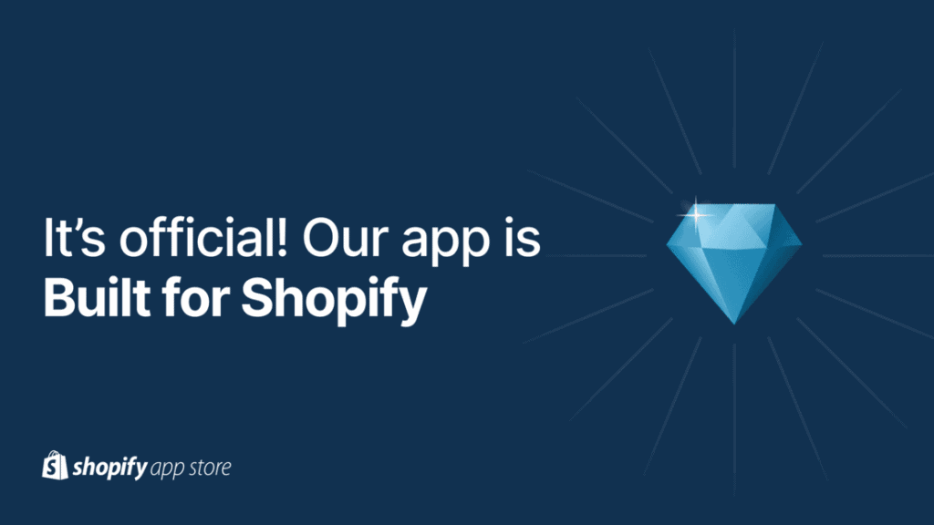 built for shopify app