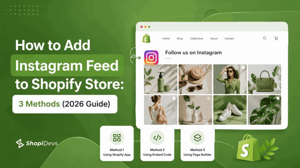 how to add instagram feed to Shopify