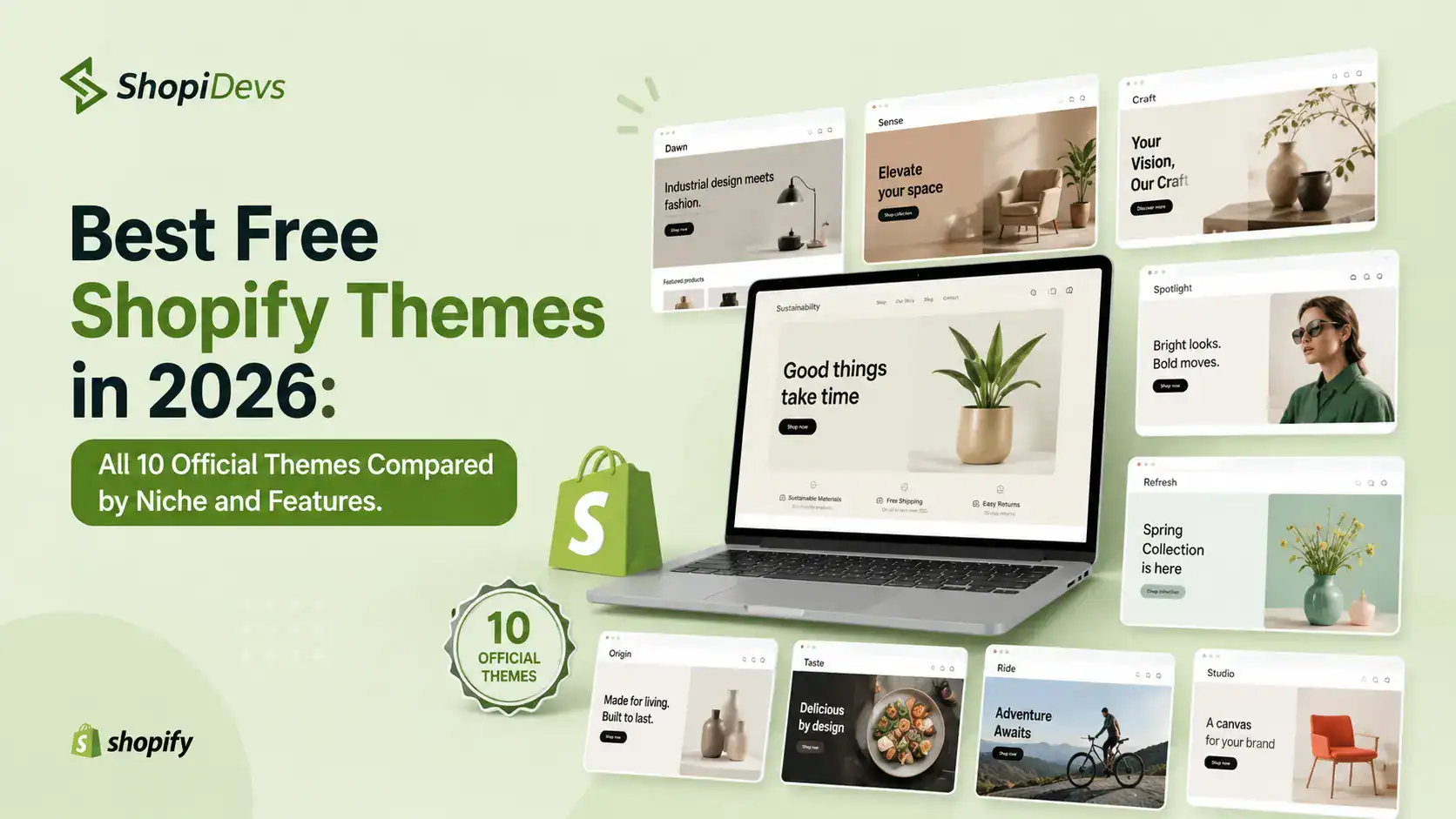free shopify themes