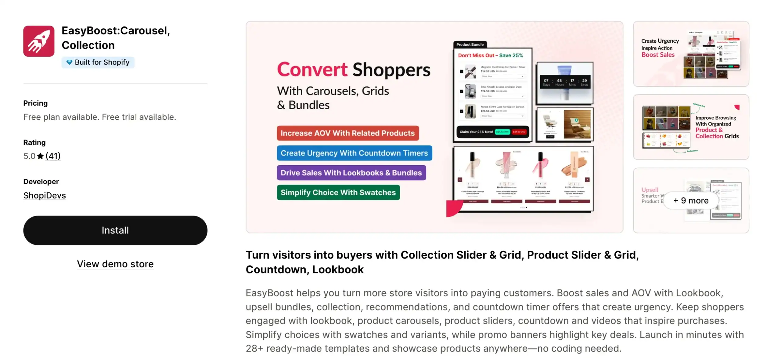 EasyBoost: Product Showcase