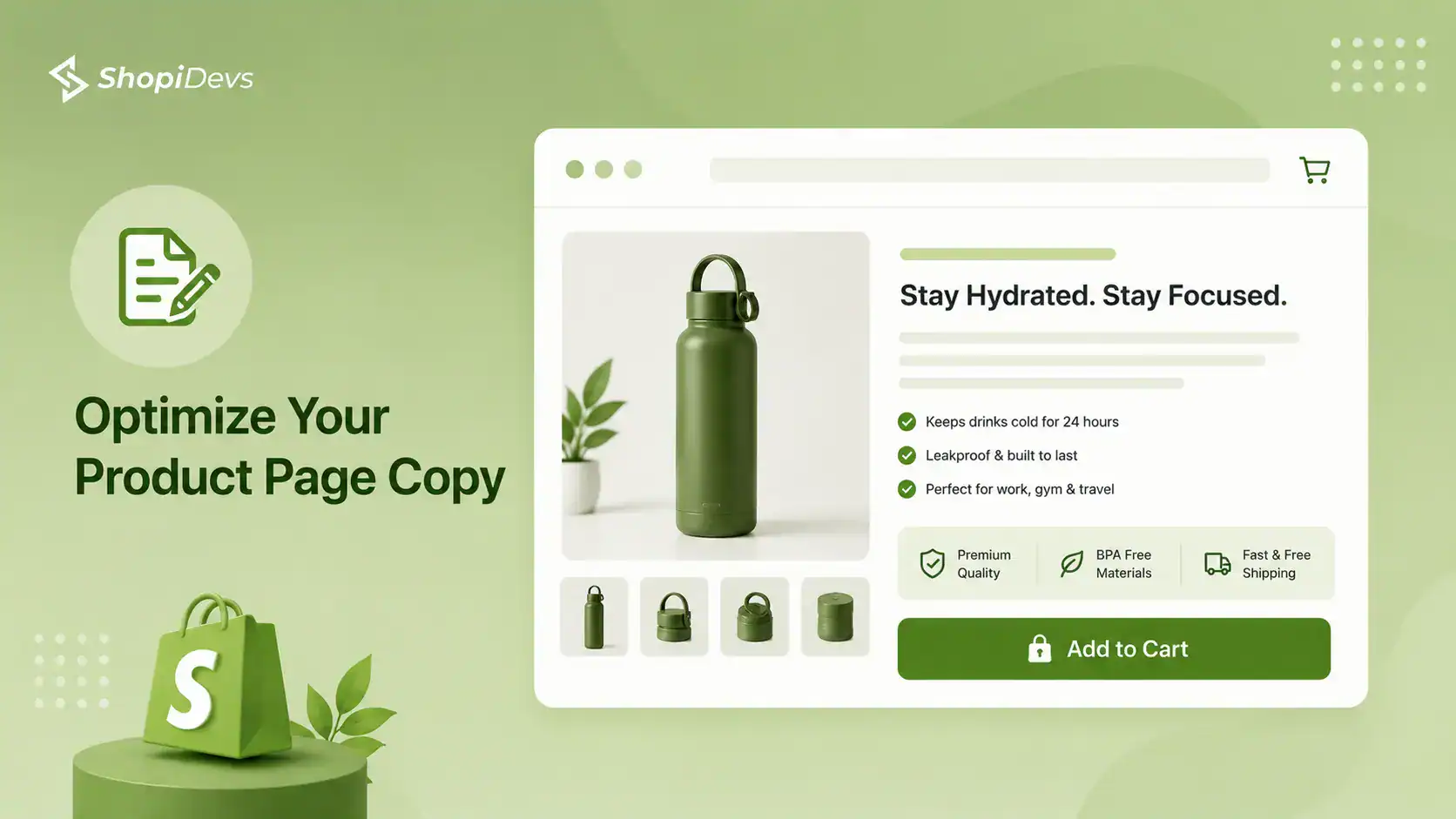 Optimize Your Product Page Copy