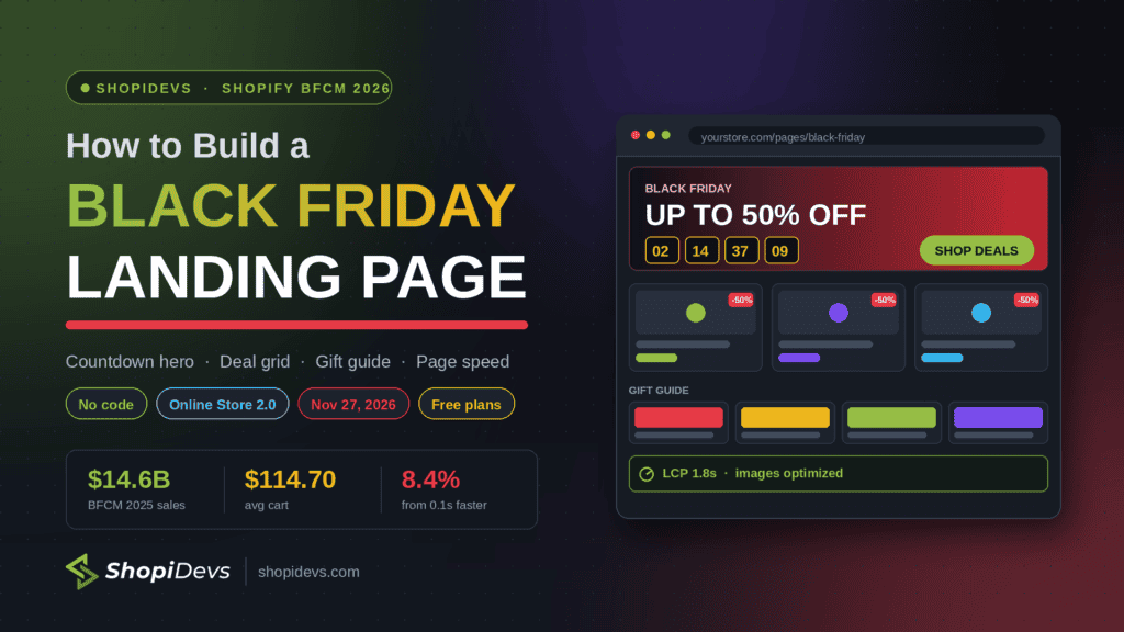 shopidevs black-friday landing page featured